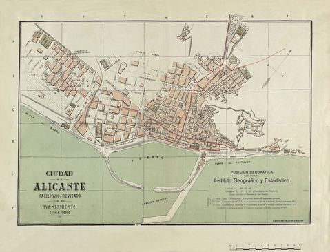 Alicante map