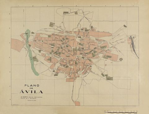 Ávila map