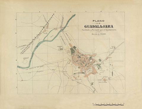 Guadalajara map