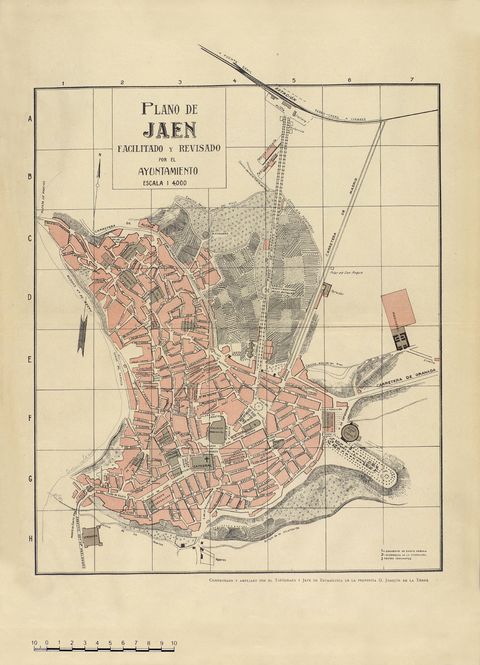 Jaén map