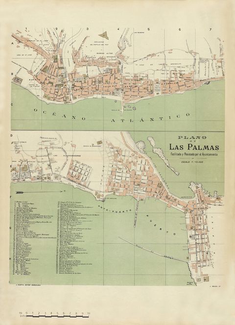 Plano de Las Palmas