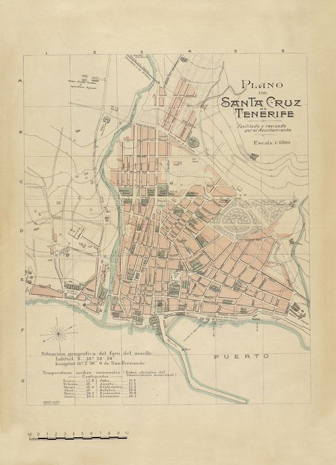 Santa Cruz de Tenerife map