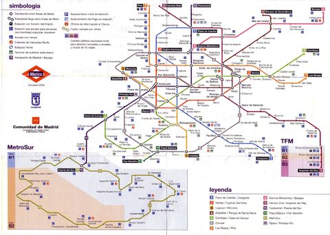 Madrid metro 2004