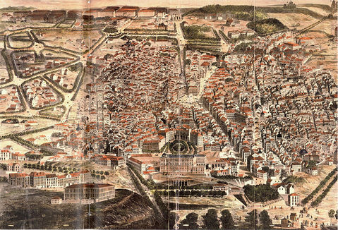 Madrid map 1873