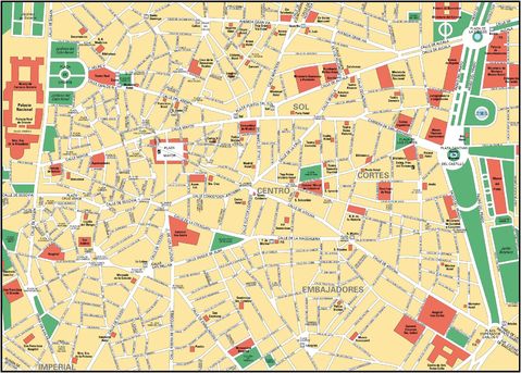 Madrid map