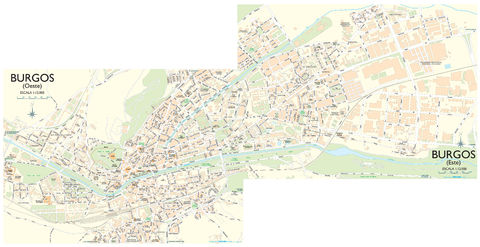 Mapa de Burgos