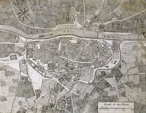 Zaragoza in the XVIII century