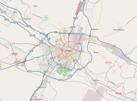 Carreteras de acceso a Zaragoza