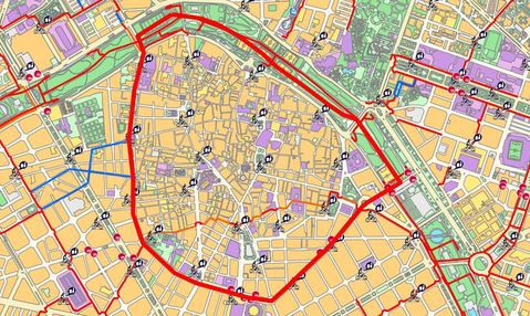 District of Ciutat Vella map