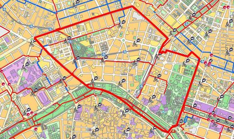 La Saïdia district map