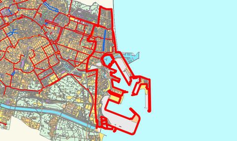 Poblats Marítims district map