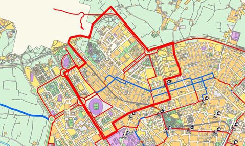 Benicalap district map