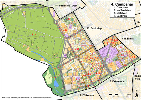 Campanar district, Valencia