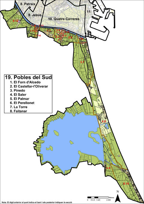 Distrito de Poblats del Sud, Valencia