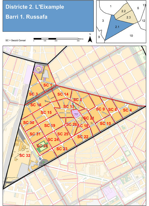 Neighborhood of Russafa, Valencia