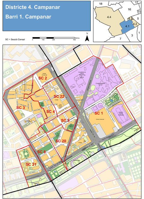 Neighborhood of Campanar, Valencia