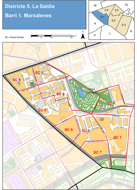 Neighborhood of Marxalenes, Valencia