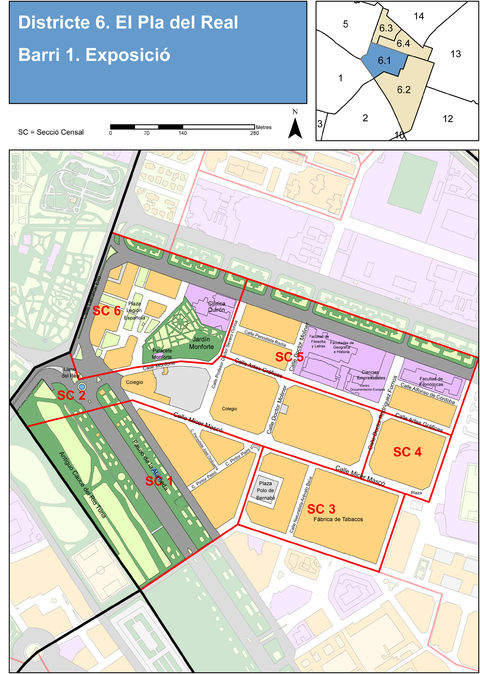 Neighborhood of Exposició, Valencia