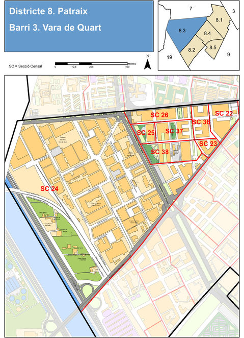 Neighborhood of Vara de Quart, Valencia