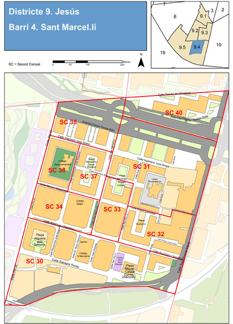 Neighborhood of Sant Marcel.lí, Valencia