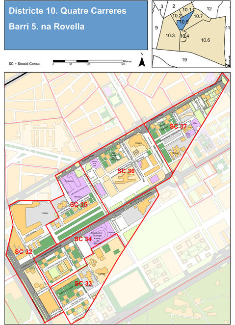 Neighborhood of Na Rovella, Valencia