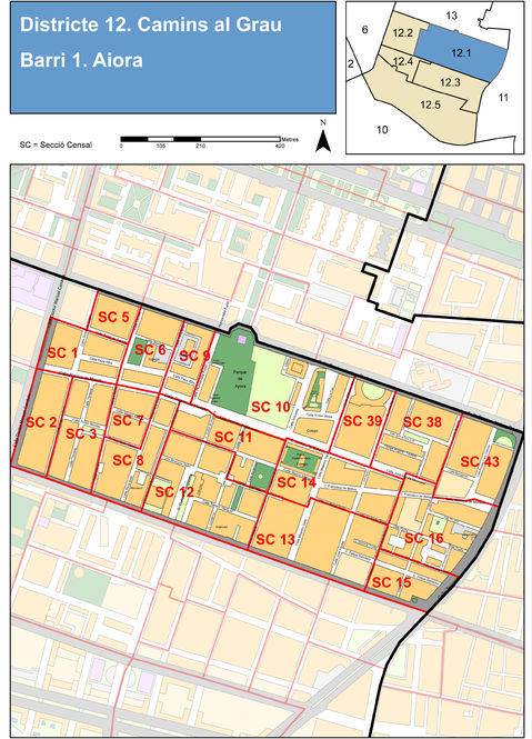 Neighborhood of Aiora, Valencia