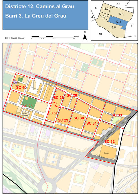 Neighborhood of La Creu del Grau, Valencia