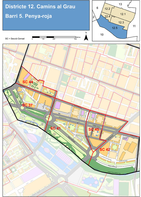 Neighborhood of Penya-Roja, Valencia