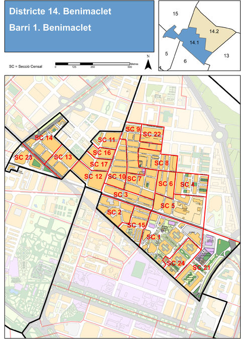 Barrio de Benimaclet, Valencia