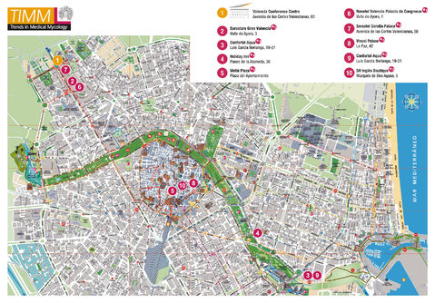 Map of Valencia 2011