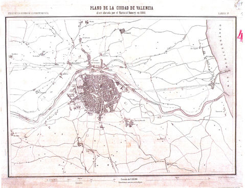 City of Valencia in 1808