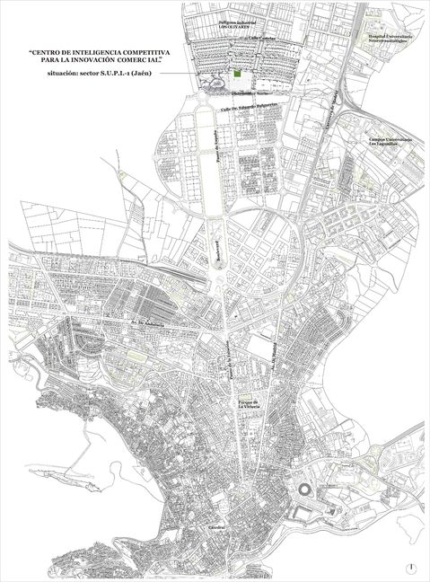 Jaén map