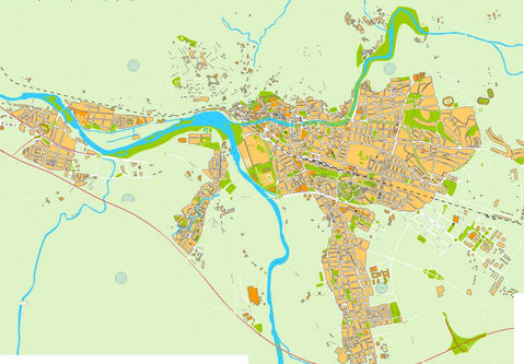 Mapa de Gerona