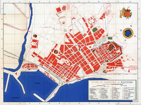 Mapa de Tarragona