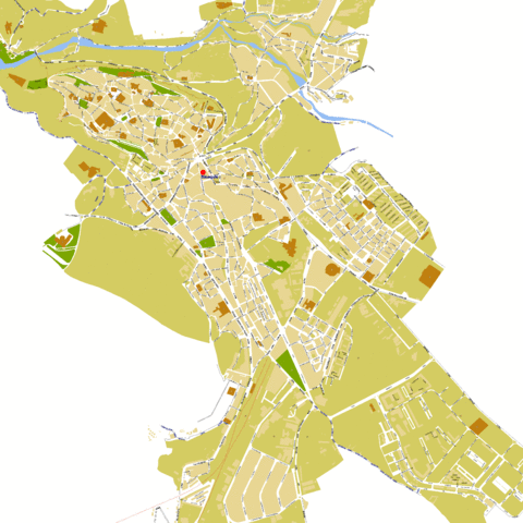 Mapa de Segovia