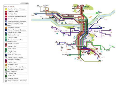 Ourense city buses