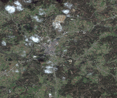 Satellite map of Carballo