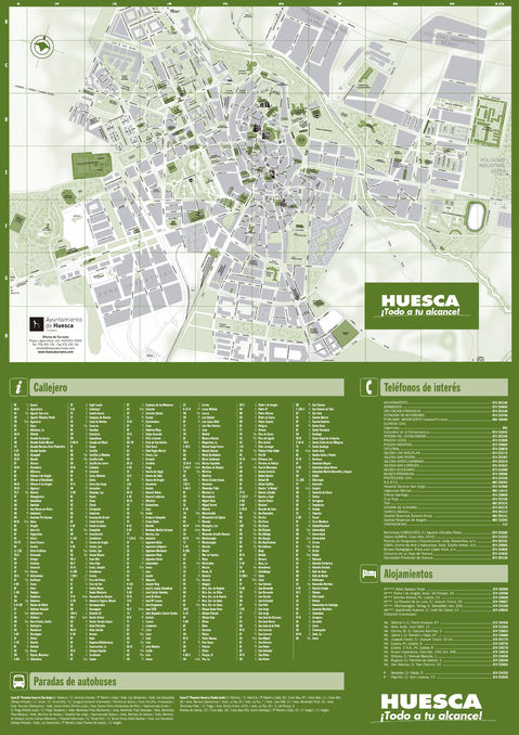 Huesca map