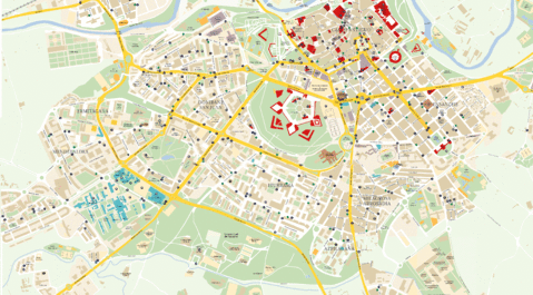 Pamplona map