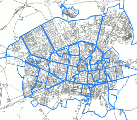 Neighbourhoods of Vitoria-Gasteiz 2010