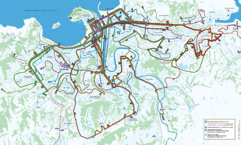 Public transport in Donostia-San Sebastián 2009