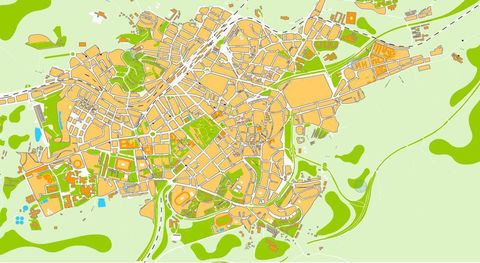 Oviedo map