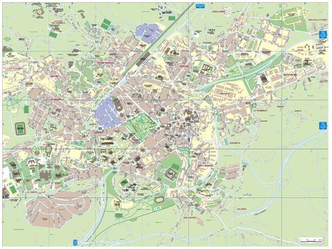 Mapa de Oviedo