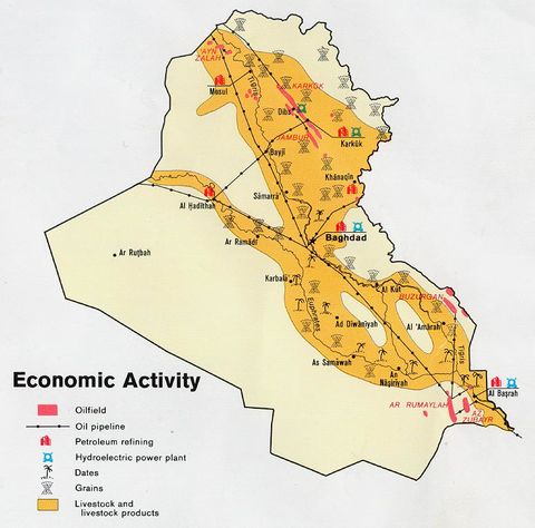 Actividad Económica de Irak 1978