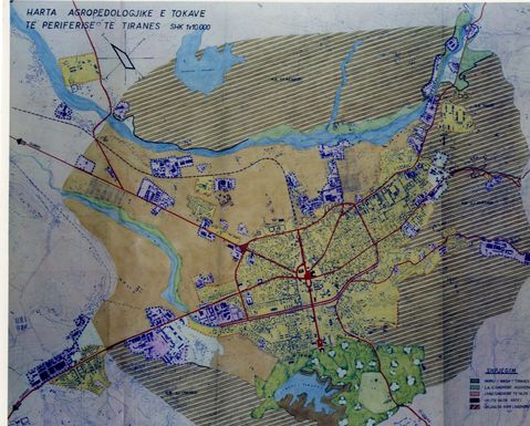 Plan regulador de Tirana 1988