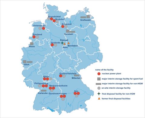 La energía nuclear en Alemania