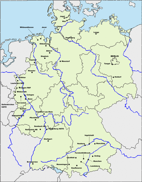 German Air Force Bases