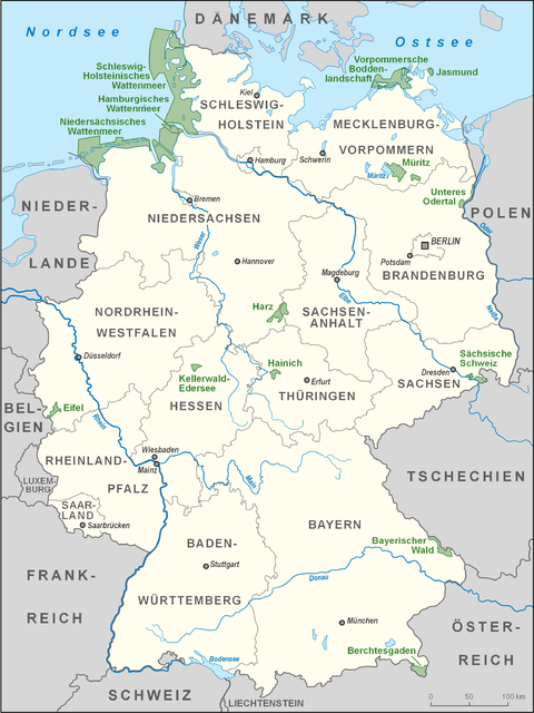 Parques nacionales de Alemania 