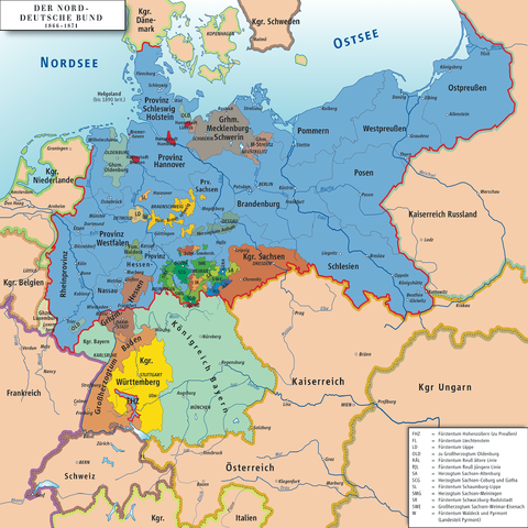 North German Confederation 1866–1871