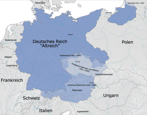 Germany after the Anschluss and the Munich Agreement 1938-39